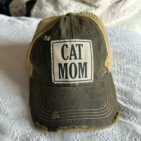 Cat Mom Trucker Hat Baseball Cap New - Picture 2 of 6
